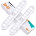 thumbnail image 1 of Portable Little Light Wireless LED Under Cabinet Lights 20-LED Motion Sensor Activated Night Light Magnetic Tap Lights for Closet, Cabinet (2), 1 of 9