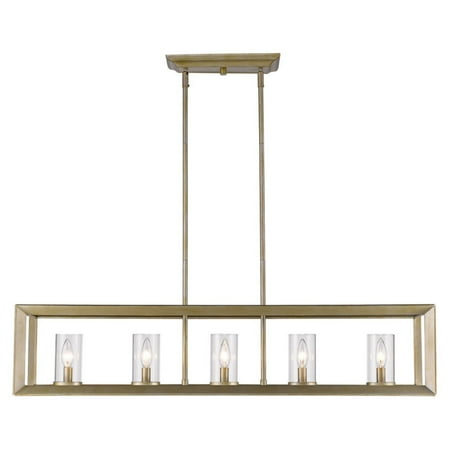 Golden Lighting Olympia Island - Gunmetal Bronze Finish