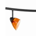 thumbnail image 3 of Luminaria Benzara, 5 luces, metal, 120 V, color negro y naranja, 3 of 4