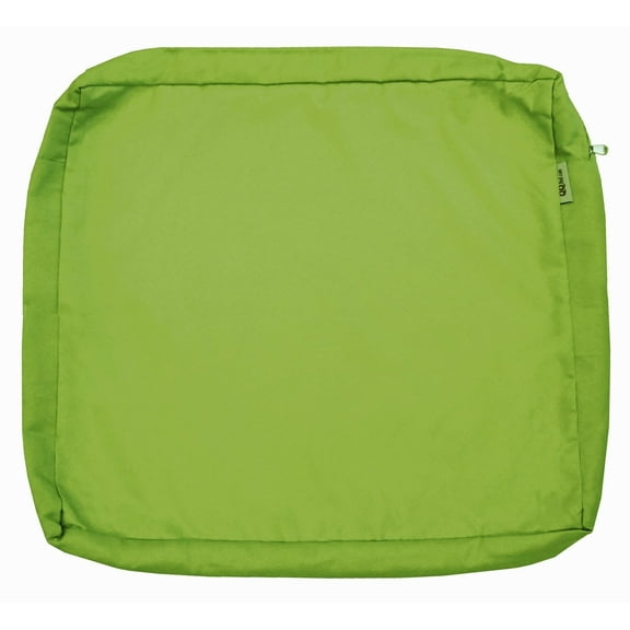 Water-resistant Outdoor Seat Chair Patio Cushion Pad Cover Slipcover 20X18"X4" Green 4 Pack
