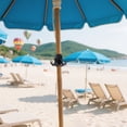 thumbnail image 5 of 6-Pack Umbrella Hanging Hooks - Heavy Duty Hooks for Beach, Camping & Yard - Holds Towels, Clothes, Bags & Accessories - Non- Design for Sunshade & Patio Umbrellas, 5 of 5
