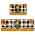 thumbnail image 2 of Thanksgiving Washable Kitchen Rugs Cushioned Floor Mat, Fall Scarecrow Pumpkin Maple, Waterproof Non-Slip Kitchen Rugs and Mats, Anti Fatigue Comfort Standing Mat Runner for Kitchen/Sink/Laundry, 2 of 6
