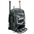 thumbnail image 1 of Hit Run Steal Bat Bag Backpack, Holds up to 4 Bats, Glove, and Helmet, Gray Camo, 1 of 6