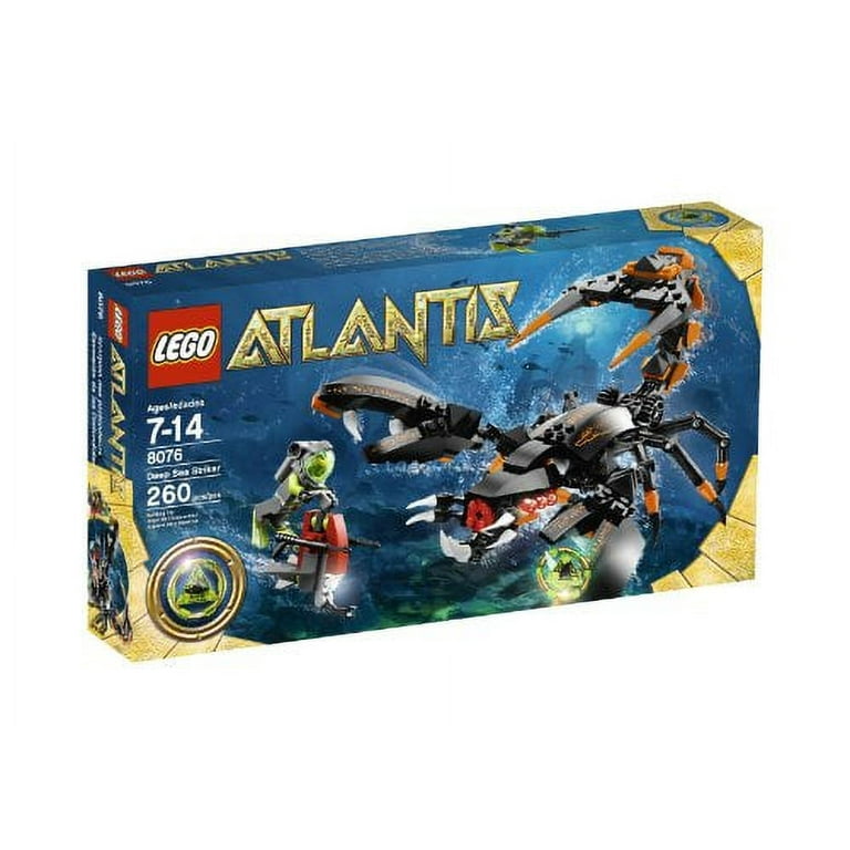 LEGO Atlantis Deep Sea Striker 8076 Walmart
