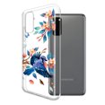 thumbnail image 2 of FINCIBO Soft TPU Clear Case Slim Protective Cover for Samsung Galaxy S20 6.2" 2020, Flying Blue Jay Bird, 2 of 4