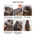 thumbnail image 5 of Hair Extensions Invisible Wire Wavy Curly Long Synthetic Hairpieces For Women Adjustable Headband, 5 of 5