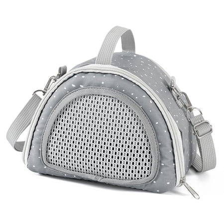Multifunctional Hamster Carriers Bag Breathable Small Animal Travel Handbag With Safety Strap And Ventilation Holes