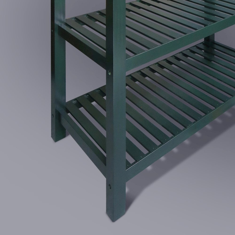 Kitchen Island with Solid American Hardwood Top, Hunter Green
