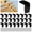 2 Inch-24, variant on 2 Inch 12 Galvanized Steel Pergola Hardware Rafter Clips