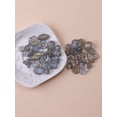 thumbnail image 2 of 40g 1 pack random mixed three-dimensional fashion acrylic color gold-painted beads flower oval special-shaped loose beads diy jewelry mobile phone cha, 2 of 4