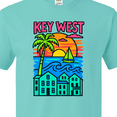 thumbnail image 4 of Inktastic Key West Sunset Tropical Vibes T-Shirt, 4 of 5