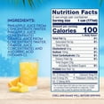 thumbnail image 2 of Dole All Natural 100% Pineapple Orange Juice, 6 fl oz, 6 Count Cans, 2 of 12