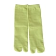 thumbnail image 2 of Calcetines Tabi Salvador para mujer con punta dividida Verde claro, 2 of 10