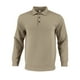 thumbnail image 2 of pstuiky camisas de hombre de manga larga, Blusa/camiseta informal de manga larga con cuello vuelto de color liso para hombre Tops de talla grande para hombre l, 2 of 3