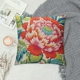 thumbnail image 2 of COMIO , Chinoiserie Pillow Cover Peony Floral Pillow Covers Flower Throw Pillow Covers Farmhouse Pillow Case Cushion Covers for Sofa Couch Living Room Pink, 2 of 5
