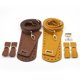 thumbnail image 4 of Monedero de cuero PU Kit de fabricación de chicas inferiores DIY Bolsa de ganchillo Suministros Conjunto con Hardware Kids Mano Hand Crafting Accessories Khaki 7 Pieces Inevent AP004438-02, 4 of 7