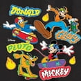 thumbnail image 3 of Disney - Standard Sports - Donald, Goofy, Pluto, Mickey S8KR Crew - Youth Crewneck Fleece Sweatshirt, 3 of 5