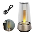 thumbnail image 4 of LED Bluetooth Speaker Candle Light Bluetooth Music Light Creative Eye Protection Bedside Lamp Bar Atmosphere Table Lamp with Breathing Light Speaker for Party Barbecue, 4 of 9