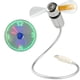 thumbnail image 2 of Nuevo ventilador de reloj USB con función de visualización de reloj en tiempo real, Adepaton 220309, 2 of 9