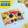 thumbnail image 2 of Pegatinas Joyin Monster Truck, 36 hojas, 23 x 15 cm, para niños, 2 of 8