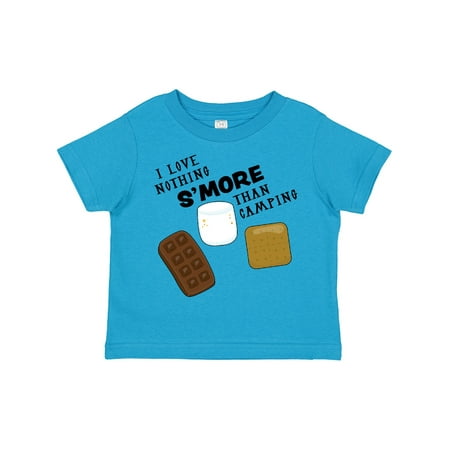 

Inktastic I Love Nothing S More Than Camping Gift Toddler Boy or Toddler Girl T-Shirt