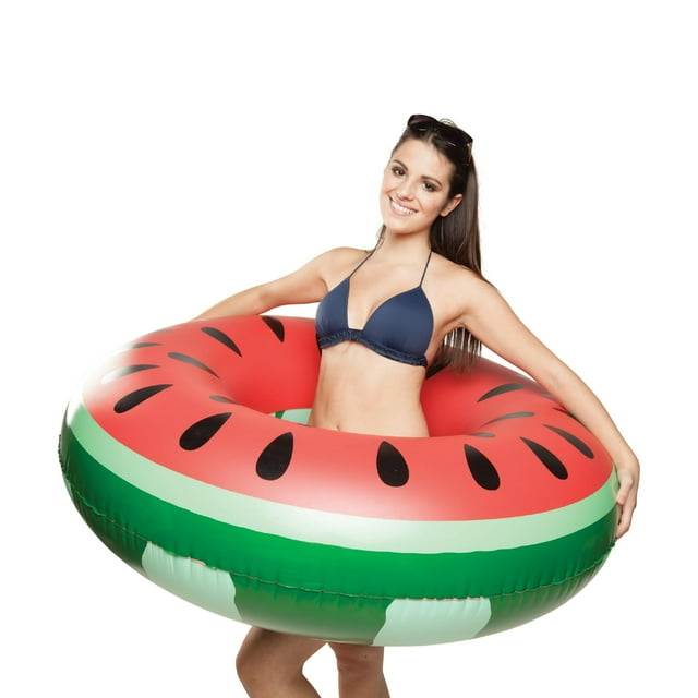 Pool Float BigMouth Inc., hinchable con forma de sandía, 1,2 m, para niños