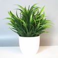 thumbnail image 1 of Planta de simulación Planta falsa Planta verde Decoración de interior y exterior Eucalipto en maceta de plástico Planta pequeña en maceta, 1 of 6