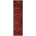 thumbnail image 5 of SAFAVIEH Vintage Hamadan Jessamine Traditional Area Rug, Orange, 6'7" x 6'7" Round, 5 of 10