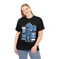 thumbnail image 4 of Cypher Sage Sneaker Bot University Blue Retro Sneaker Black T-Shirt, 4 of 12