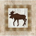 thumbnail image 2 of Fisk, Arnie 15x15 White Modern Wood Framed Museum Art Print Titled - Wandering Moose, 2 of 4