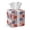 American Flag Flower, variant on Xoenoiee Watercolor Lotus Flower Print Tissue Box Cover Square Waterproof Tissue Box Holder, Foldable Napkin Facial Tissues Holder Dispenser Home Dining Table Facial Paper Organizer
