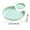 Green, variant on Yoloke Wheat Straw Plates, Unbreakable Deep Dinner Plates, Plastic Plates Reusable, Assorted Colors Dinnerware Sets, Microwave & Dishwasher Safe, Healthy for Kids & Adult