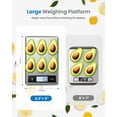 thumbnail image 3 of RENPHO Digital Food Scale with Nutritional Calculator, Smart Food Kitchen Scale, Food Weight Scale Grams and Ounces for Weight Loss, Calorie, Macro a, 3 of 8