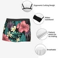 thumbnail image 6 of Disketp Green Tropical Leaves Men'S Boxer Briefs,Soft And Breathable Cotton Underwear With Comfortflex Waistband, 6 of 8