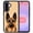 Black Tan German Shepherd Dog, variant on WIRESTER Shockproof Soft Rubber Cover Case for Samsung Galaxy A37 5G 6.7" 2026, Black Bombay Kitten Cat
