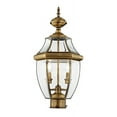 thumbnail image 3 of Livex Lighting Monterey 2 Light Outdoor Post Lantern, 3 of 7