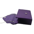 thumbnail image 7 of JoveMarine Women's Elegant Silk Satin Rhinestone Clutch Bag Convertible Shoulder Bag for Evening and Prom Fashion Handbag for Parties and Formal Events Purple, 7 of 7