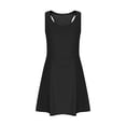 thumbnail image 5 of LIJCC Kid Girls Sleeveless Tennis Dresses Golf Outfit High Waist Workout Athletic Skorts A-Line Dress Raceback Golf Dress School Sports Dresses Athletic Outfits, 5 of 6