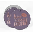 thumbnail image 2 of Inkdotpot Kiss The Miss Goodbye Bridal Shower Bottle Tag Real Rose Gold Foil Favor Hang Tags Pack Of 50, 2 of 6