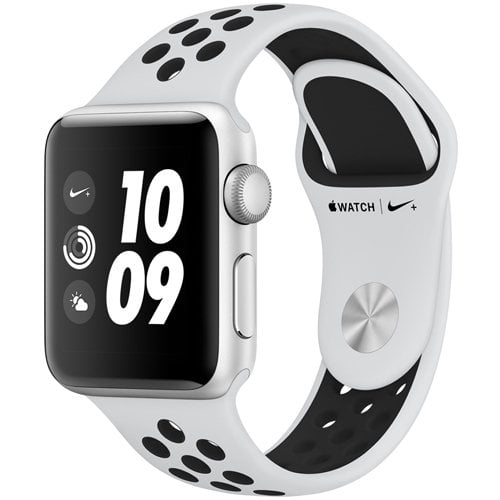 Apple Watch Gen 3 Series 3 Nike+ 42mm Silver Aluminum - Pure Platinum ...