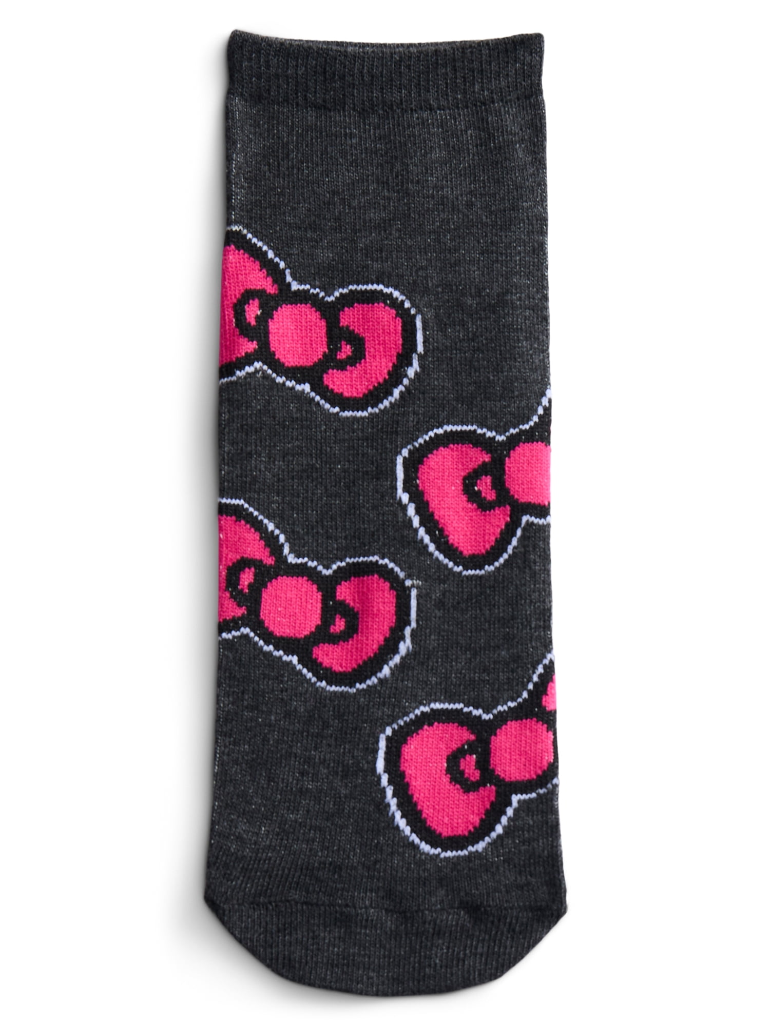 Hello Kitty Womens' Low-Cut Socks, 10-Pack, Sizes 4-10