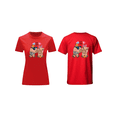 thumbnail image 2 of Playera Duo De Pareja De Capybara Fashion 14 De Febrero San Valentin Color Rojo Talla Mediana Marca Emil SaEs, 2 of 4