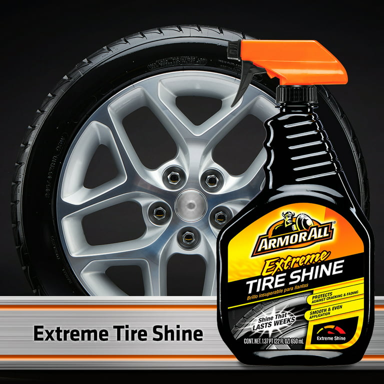 Armor All - Extreme Tire Shine Spray, Wheel/Tire Gloss Coating, Bottle - 22  Oz - 6 Pack
