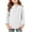 White, variant on QIbmong Infants Toddler Girls Long Sleeve Shirts Crew Neck Ribbed Knit Tops Kids Casual Fall Winter Looses Pullover Undershirts for Back to School(1-2Years,Yellow)