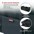 thumbnail image 3 of Rubbermaid 3396-00 Collapsible Cargo Organizer with Food and Beverage Cooler, 3 of 5