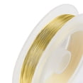 thumbnail image 2 of 1roll Round Brass Wire for Jewelry Making Unplated 0.3mm 100m/roll, 2 of 7