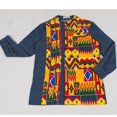 thumbnail image 3 of Fashion Casual Cotton Mens African Clothing Patchwork Print Shirt Tops Traditional African Clothes, 3 of 5