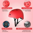 thumbnail image 6 of Kids Bike Helmet, Toddler Bicycles Helmets for 3-12 Boys Girls, Adjustable Cycling Multi-Sport Child's Helmet for Roller Skating Scooter, 6 of 15