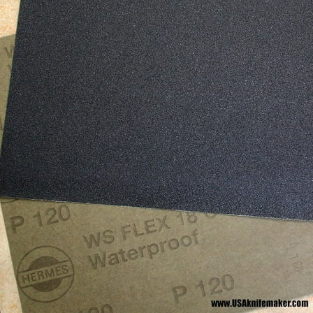 Hermes WS flex 16 Abrasive Sheet 9" x 11" - 320 grit  - Single Sheet