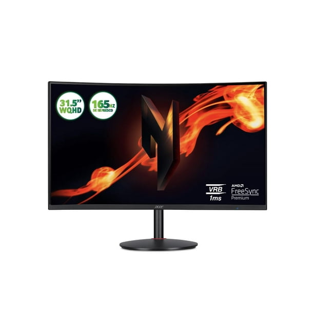 Monitor Acer Nitro XZ322QU Sbmiipphx 31.5' 1500R Curved WQHD